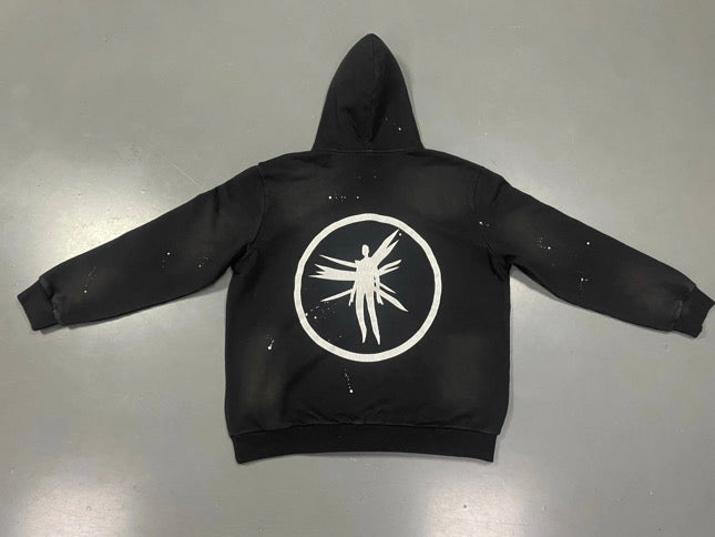 Splattered Ink Hoodie